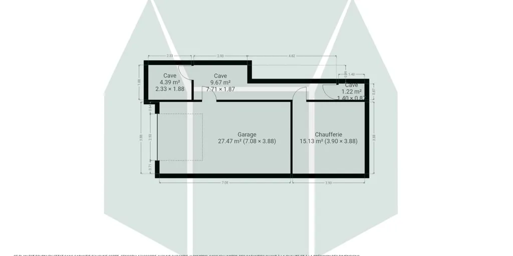 Plan - Villa Pleine de Caractère avec Jardin à la Coquinie