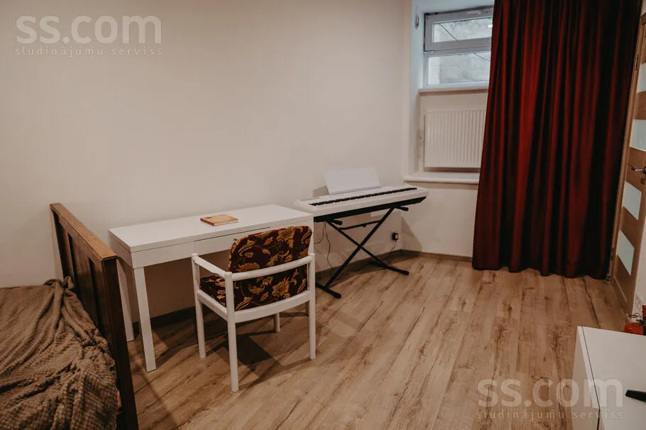 Chambres - 1-Bedroom Apartment with Garden View in Riga Centre