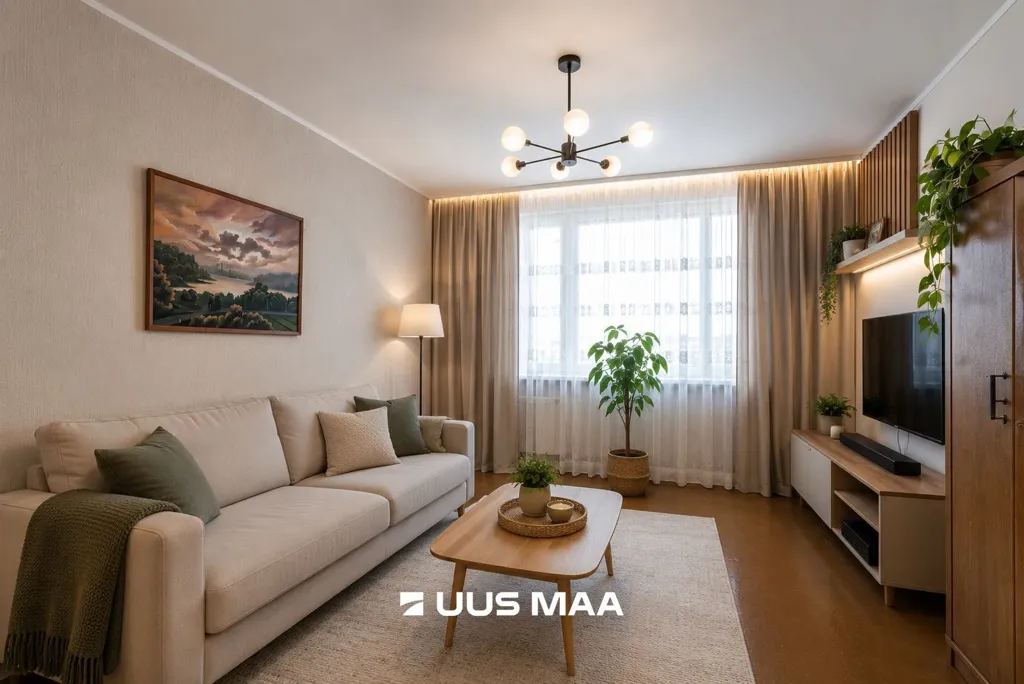 Soggiorno - Renovated Flat with Open Plan in Viljandi