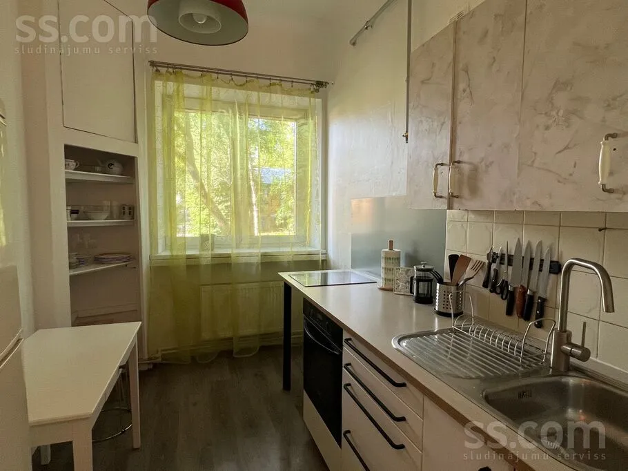 Cuisine - 2-Bedroom Flat with Regulated Heating in Riga Centre