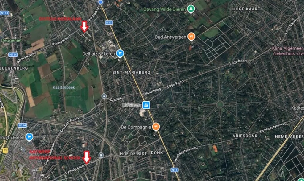 5 magamistoaga maja asukohas Kapellen (2950)