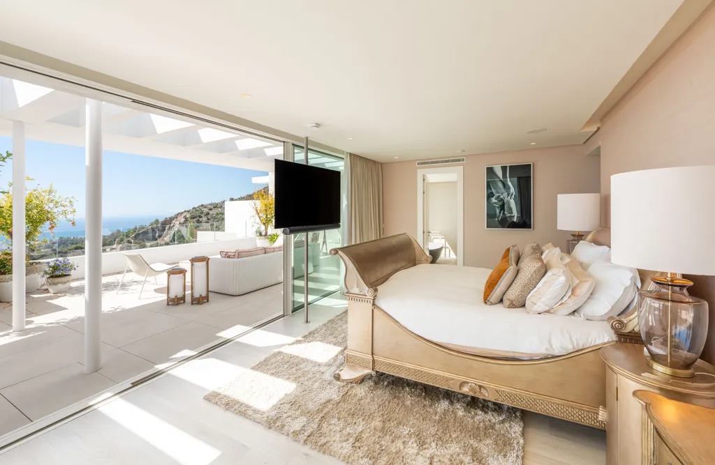 Chambres - Luxury Triplex Penthouse with Sea View in Ojén