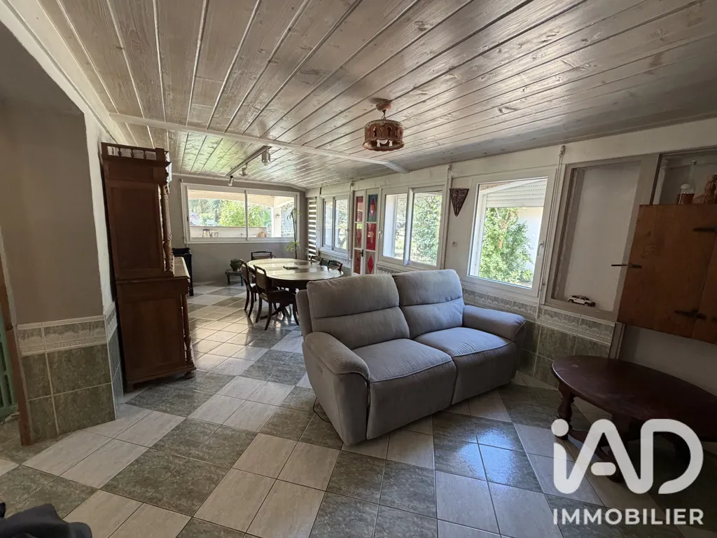 Living Room - Renovated House with Pool in Agde