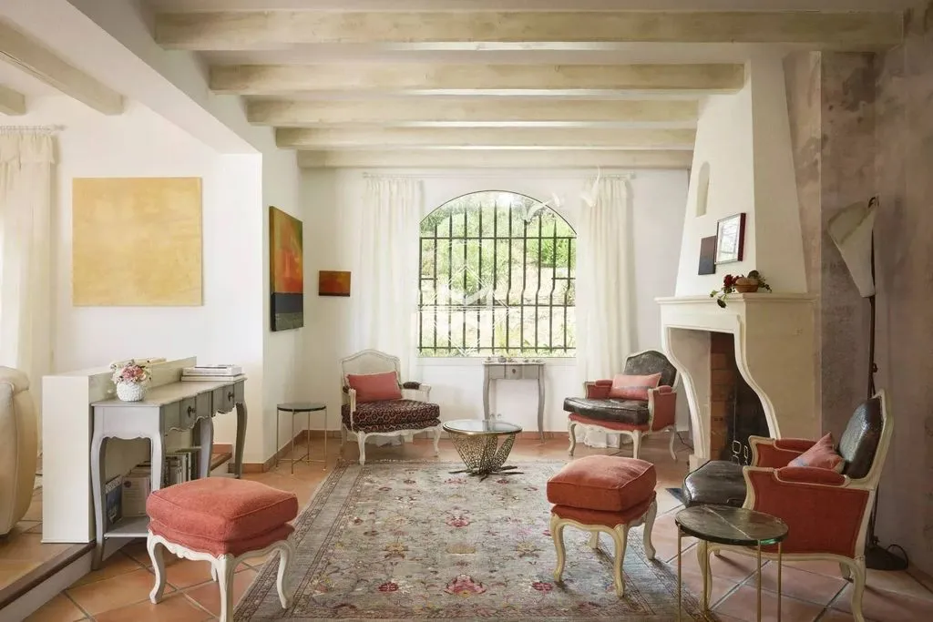 Séjour - Villa Luxueuse avec Vue Mer à Cannes