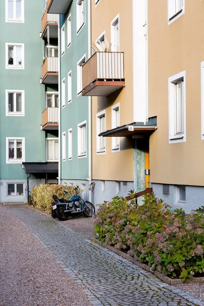 Välivaade - Modernised Flat with Balcony in Norrköping