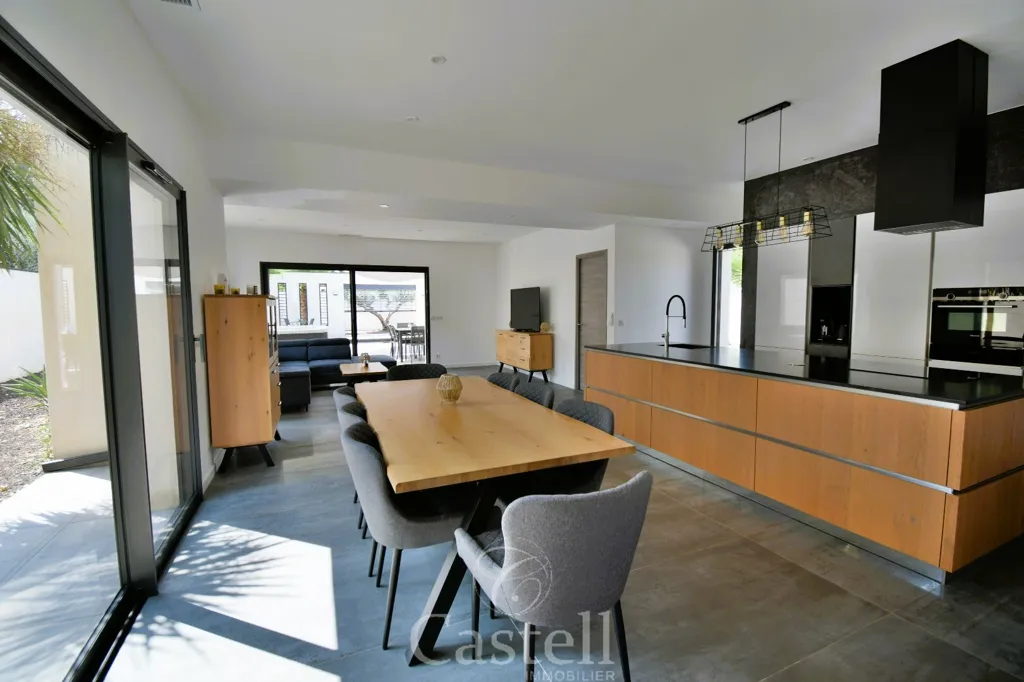Cuisine - Villa Contemporaine avec Piscine au Grau d'Agde