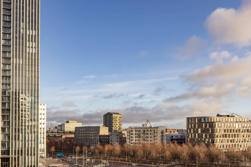 Extérieur - Modern Flat with Sunny Balcony in Lindholmen