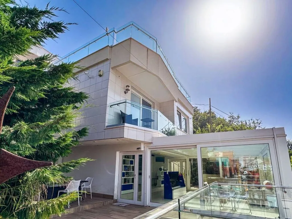 Terrasse - Villa with Sea View in Agropoli