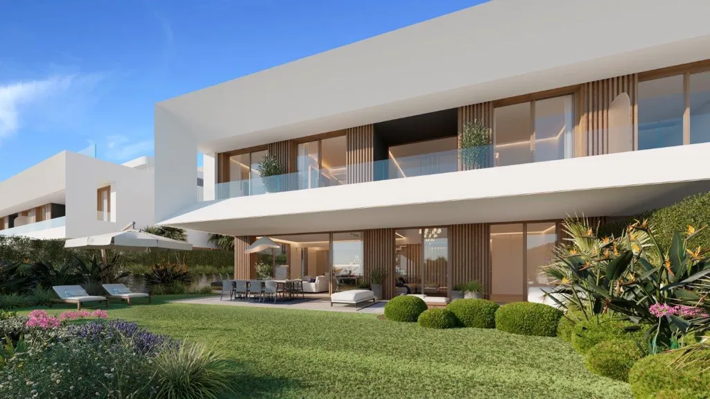 Jardin - Detached Villa with Golf Course View in Estepona