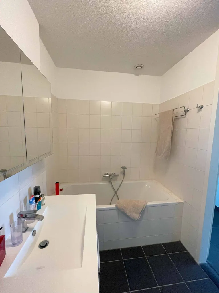 Bathrooms - Furnished Apartment with City View in Rotterdam