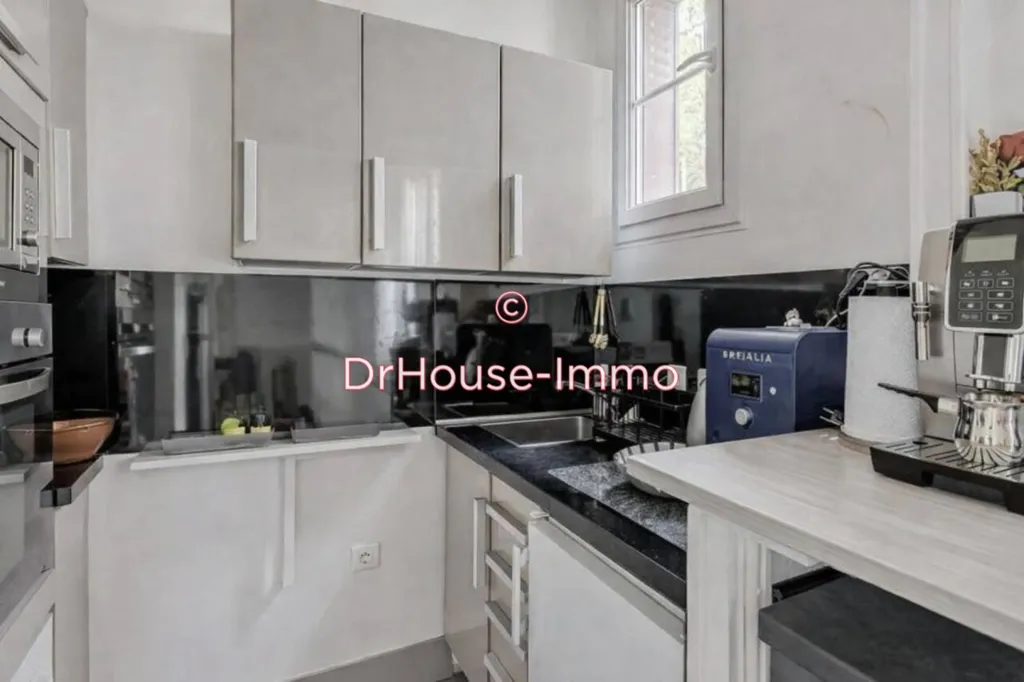 Köök - Duplex with Private Terrace in Paris 15