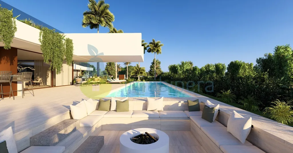 Bassein - New Build Villa with Suspended Pool in Salgados