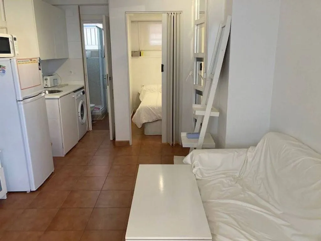 Cuisine - Studio with Garden in Montemar, Torremolinos