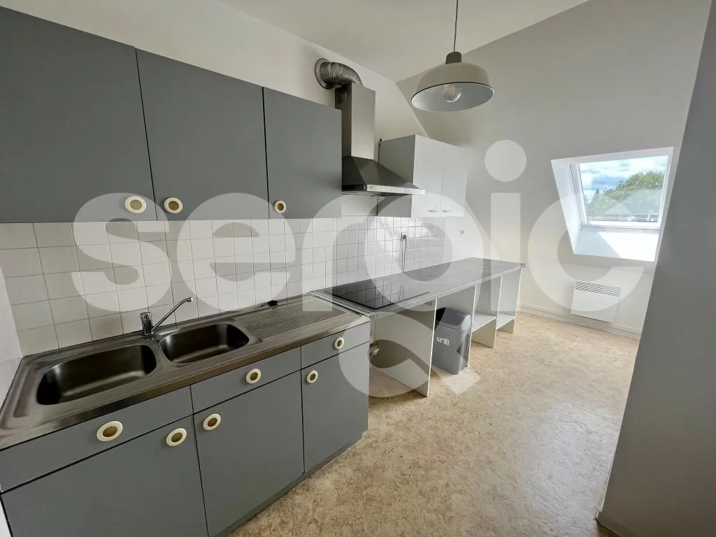 Cuisine - Appartement Type 3 avec Place de Parking près de la Rue des Jacobins