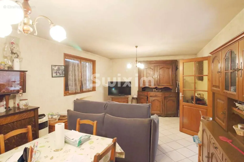 Dining Room - Four-Bedroom House with Garage in Rural Setting