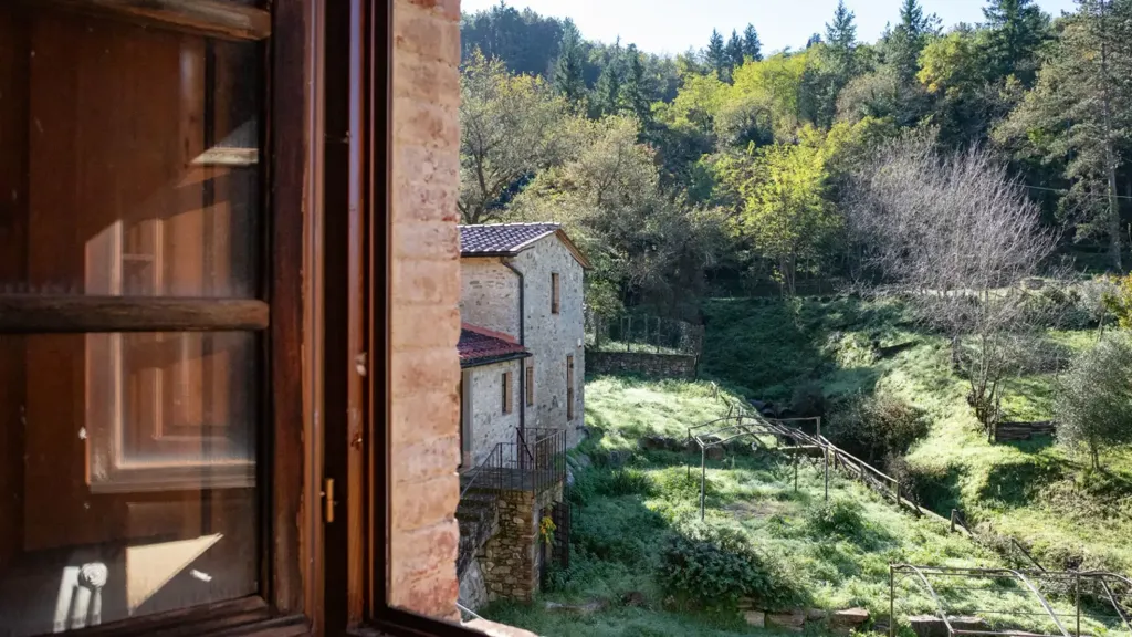 Balcony - Casale with Pool in Gaiole in Chianti