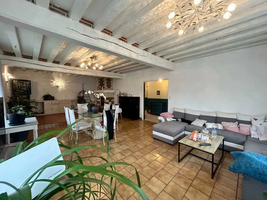 Séjour - Villa avec Piscine Chauffée près de Bourgtheroulde