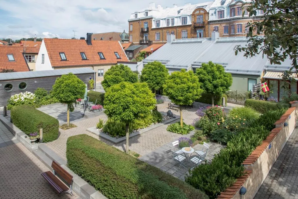 Õhuvaade - Apartment with Inner Courtyard near Ystad Theatre
