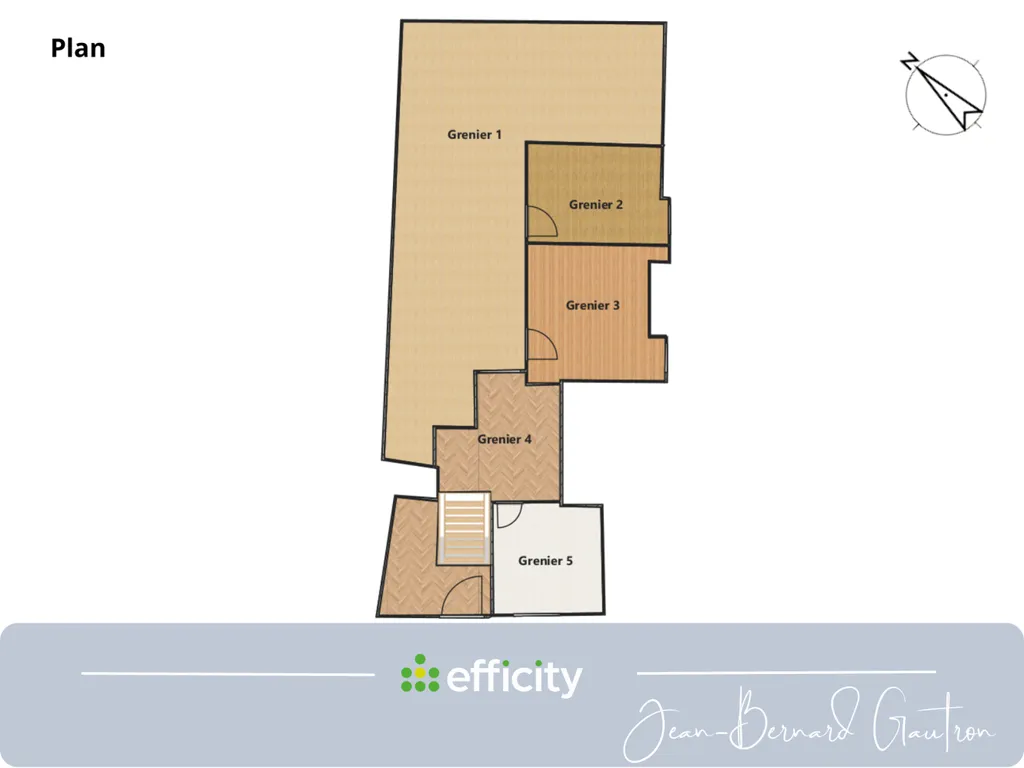 Plan - Appartement de Charme avec Locataire au Centre de Guingamp