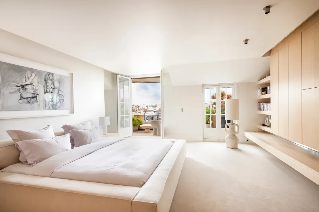 Chambres - Penthouse Art Déco avec Terrasses à Paris 17ème
