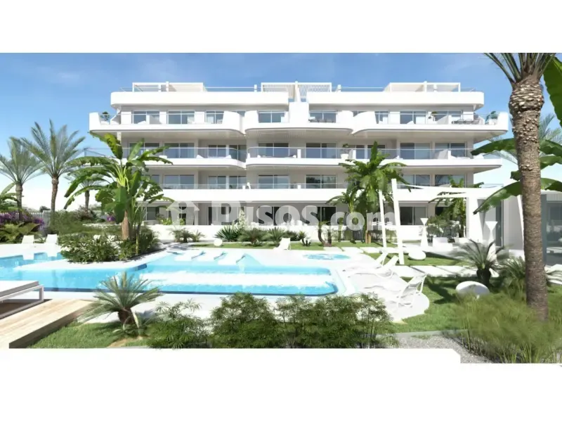 Piscine - New Build Apartment with Gym in Lomas de Cabo Roig