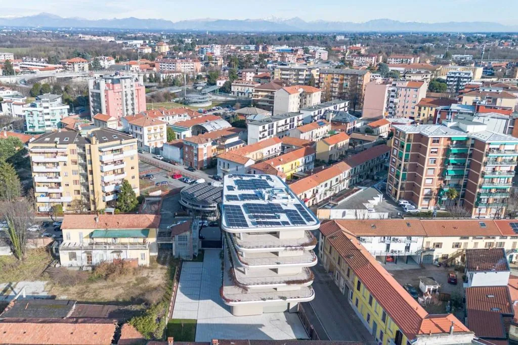 Aerial - Luxury Flat with Terrace in Busto Arsizio