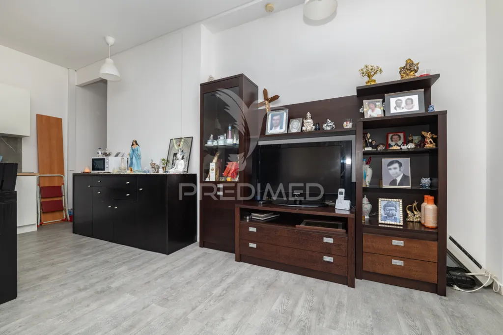 Séjour - Converted Shop Apartment near Braga