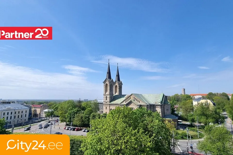 Vue aérienne - Architectural Flat with Historic View in Tallinn