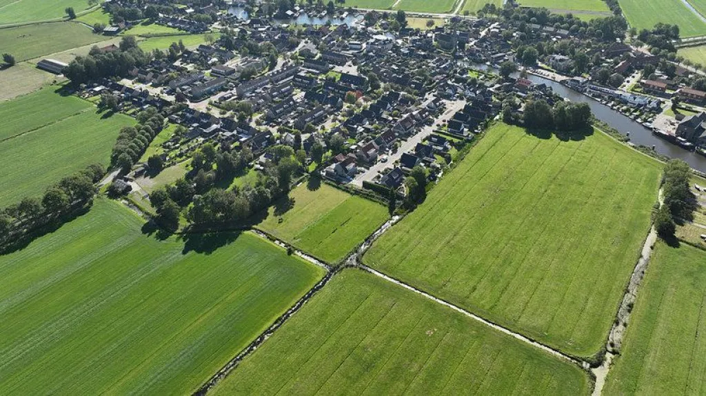 Õhuvaade - Waterfront Homes with Steiger in Wirdum