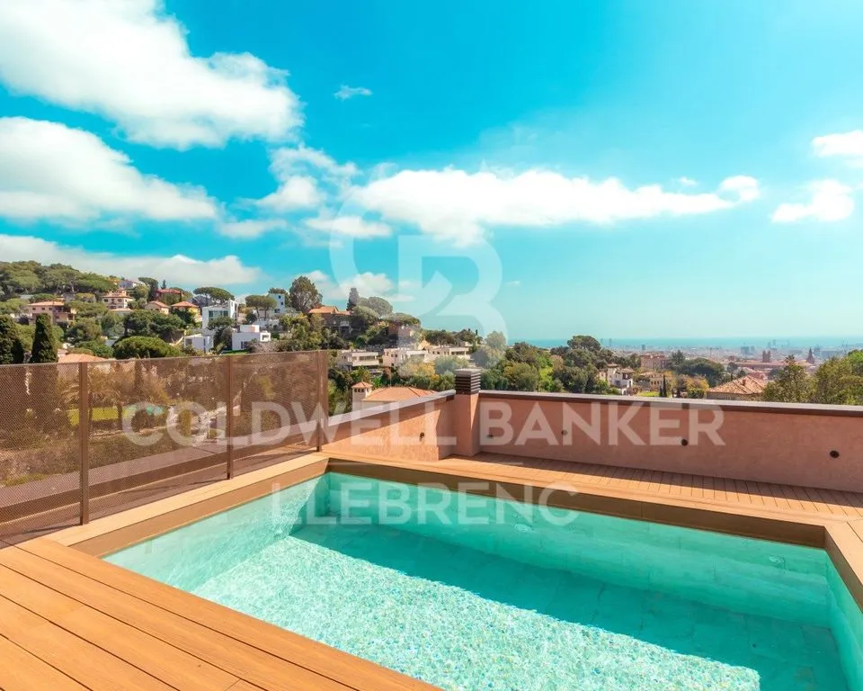 Piscine - New Build Penthouse with Terrace in Vallvidrera