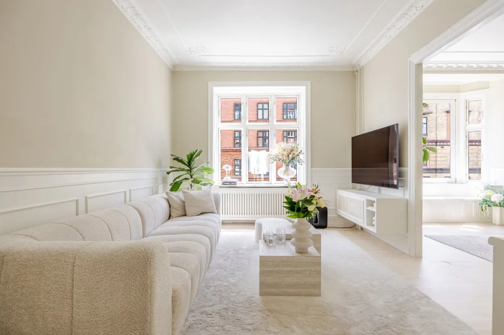 Soggiorno - Apartment with Historic Charm in Copenhagen N