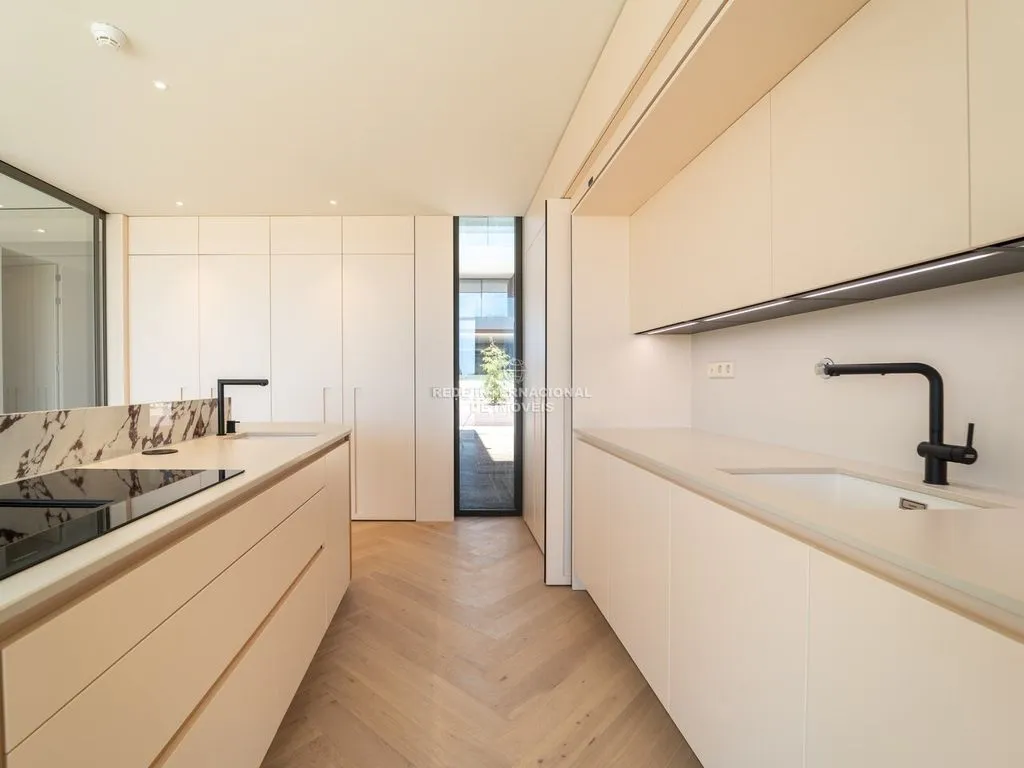 Köök - Luxury Apartment with River Views in Porto