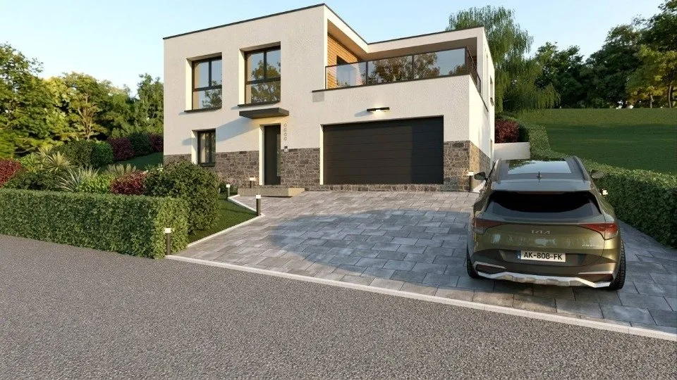 New 4-Bedroom House with Garden in Questembert