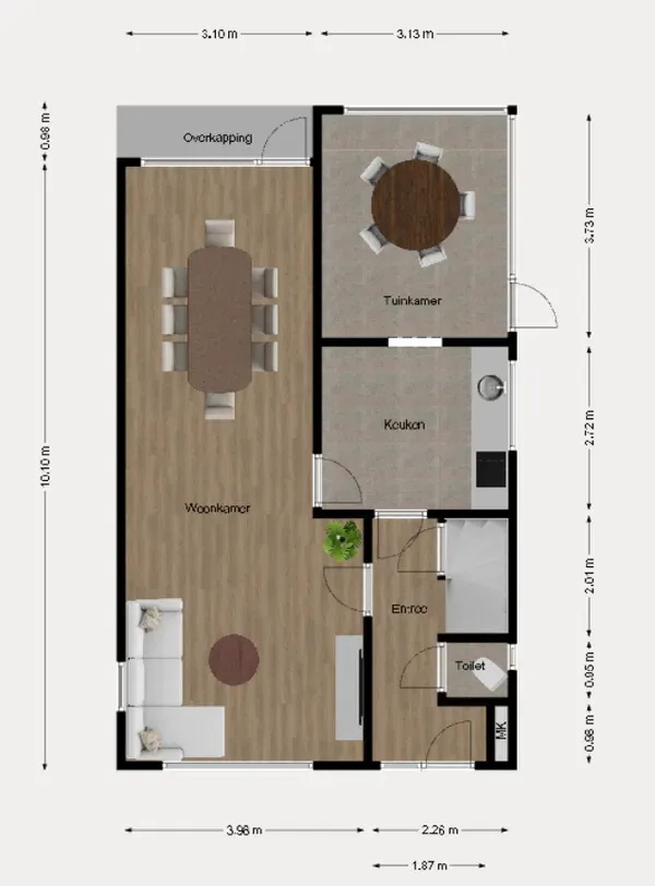 Plan - Detached House with Panoramic View in Schinnen