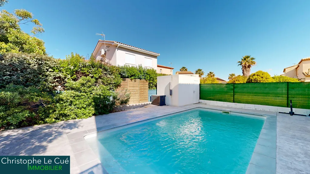 Piscine - Villa 3 Faces avec Piscine à Saint-Cyprien Plage