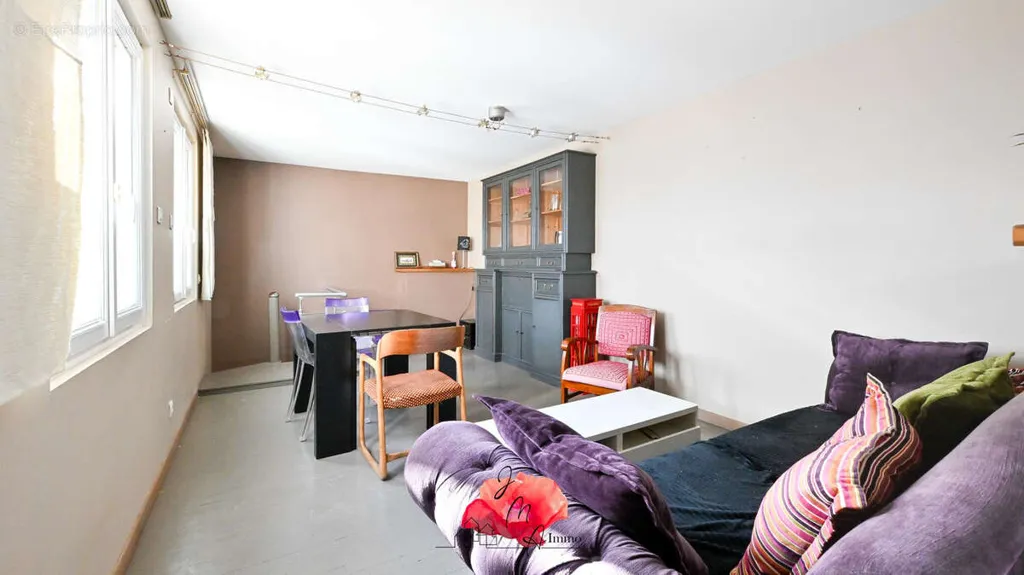 Séjour - Appartement en Hyper-centre avec Garage à la Place des Halles