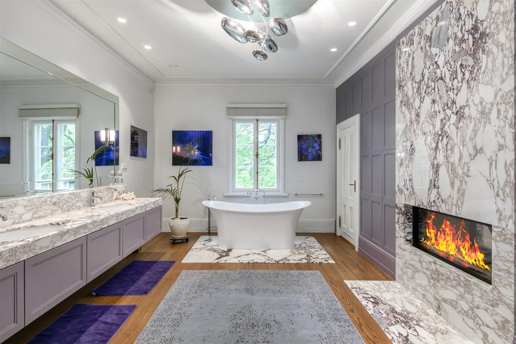 Bathrooms - Historic Villa with Garden in Tallinn