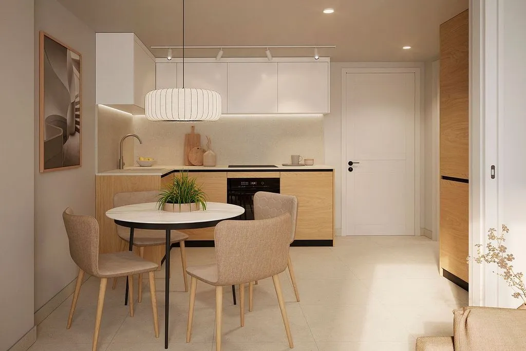 Söögituba - New Flat with Sea View in Malvarrosa, Valencia