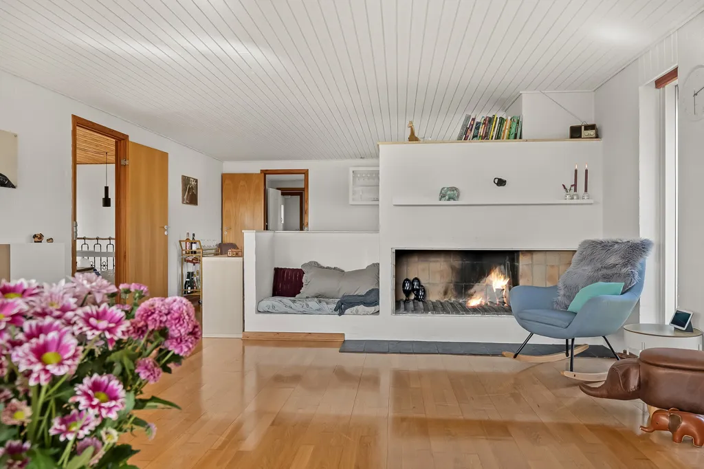 Séjour - Maison 5 pièces à Børkop