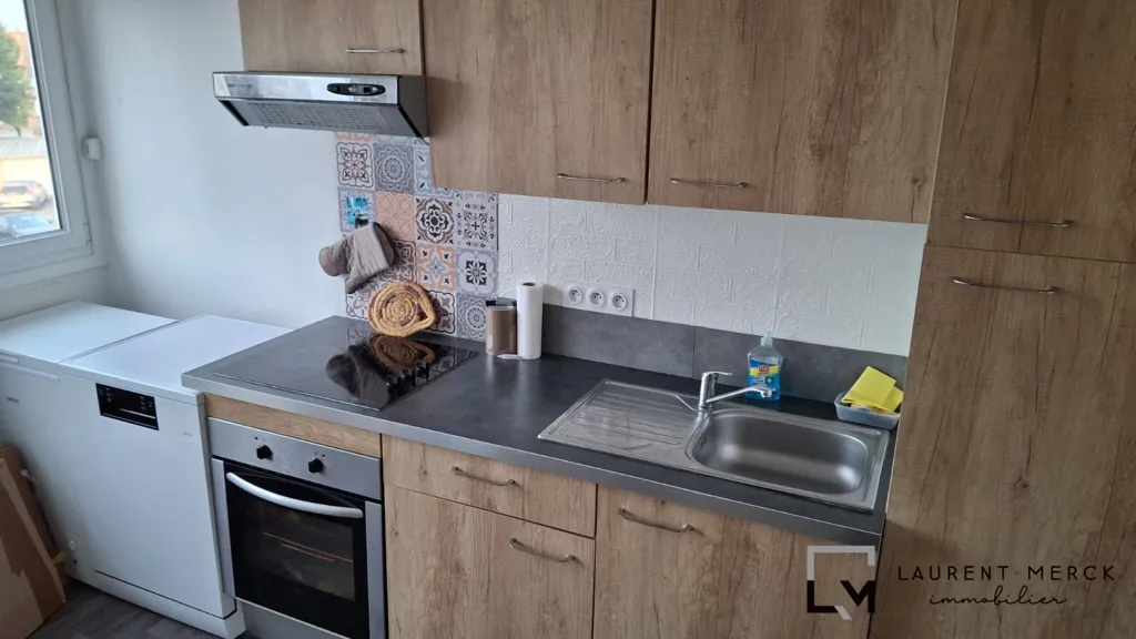 Cuisine - Appartement lumineux avec ascenseur à Saint-Omer