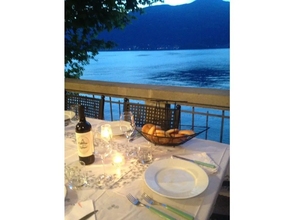 Terrace - Lakeside Villa with Approved Pool Project in Lezzeno