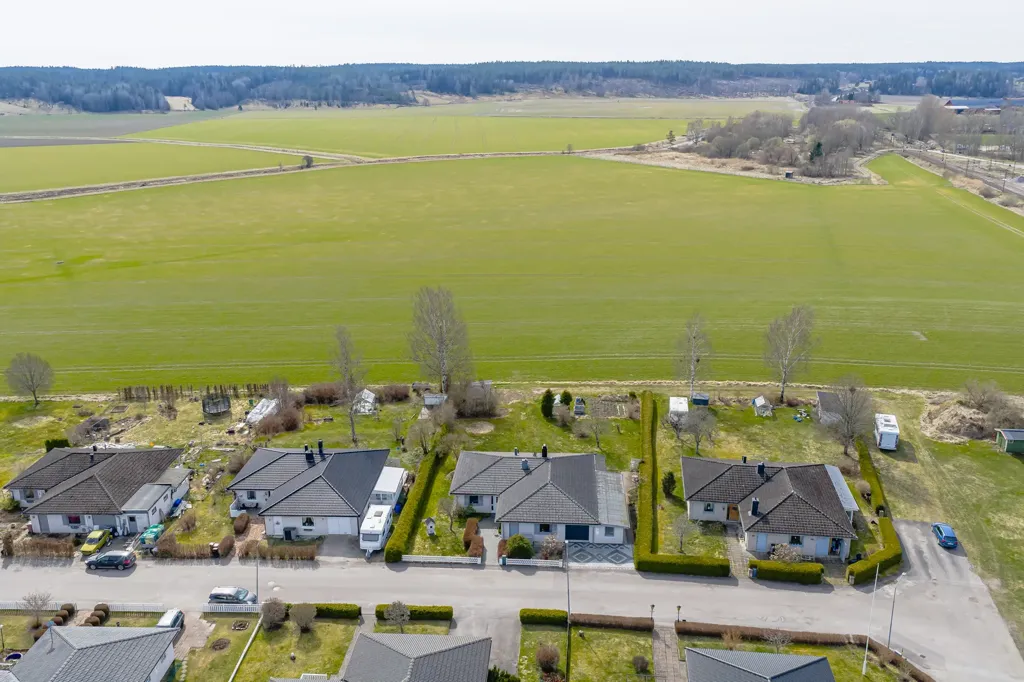 Vista aerea - One-Storey House with Sea View in Jönåker