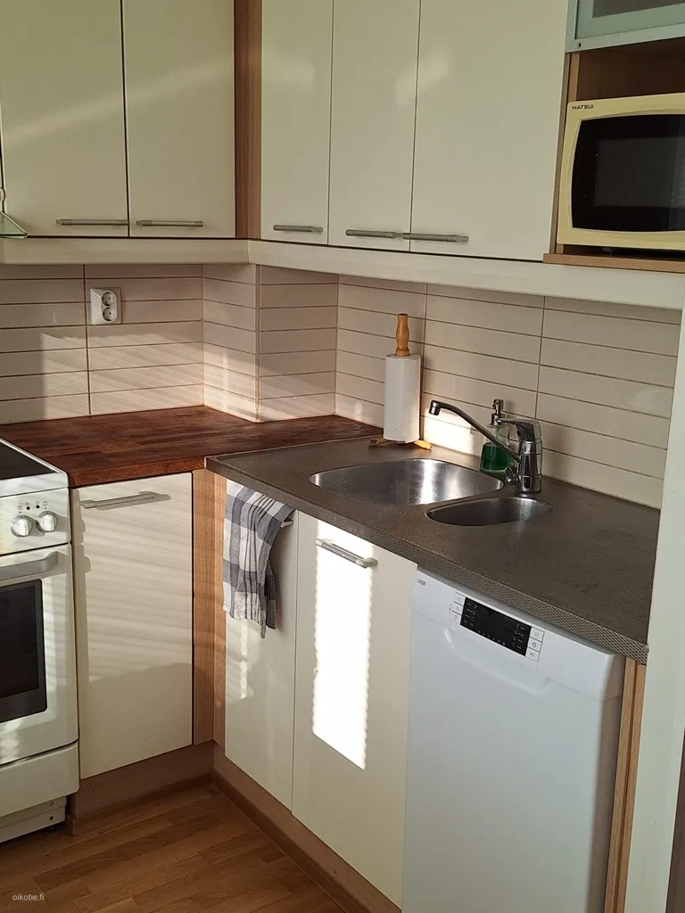 Cucina - Balcony Flat with Sauna in Etu-Lyötty, Oulu