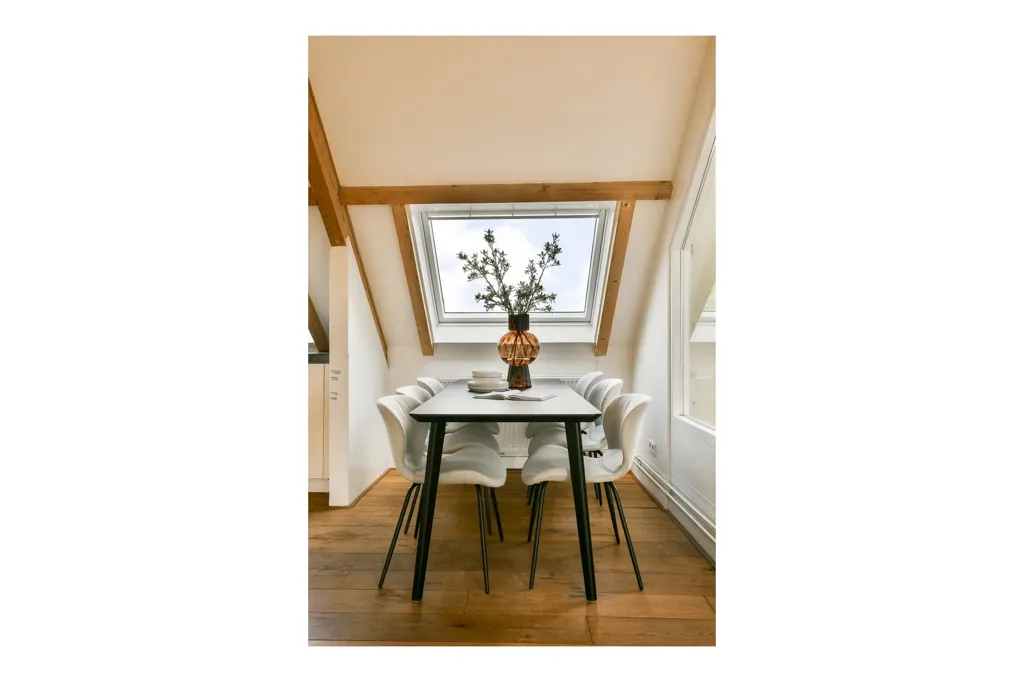 Söögituba - Monumental Loft with Terrace in Amsterdam Oud-West
