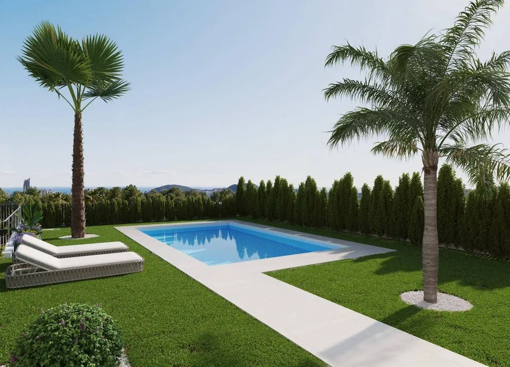 Piscine - Luxury Villa with Sea View in Finestrat