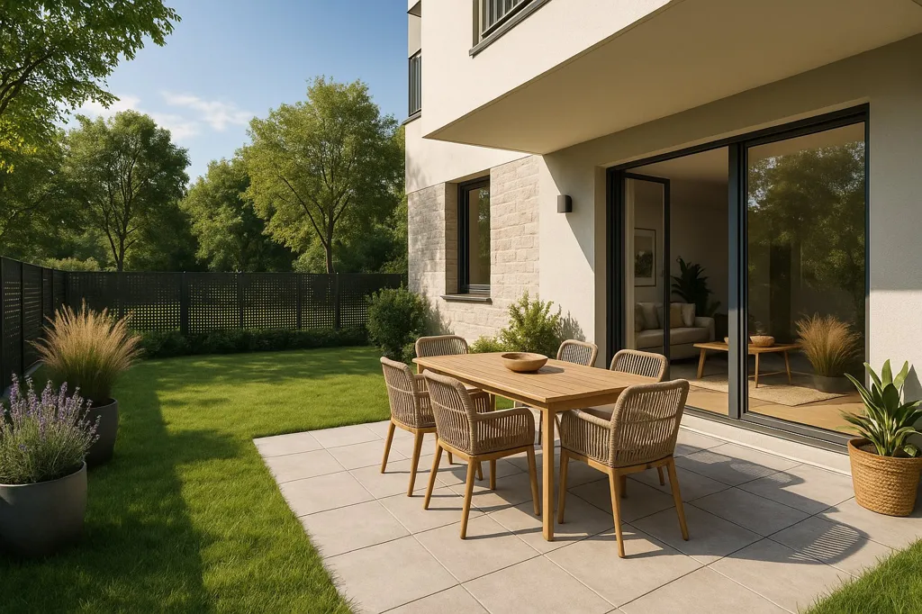 Terrass - Zero Vis-à-Vis Flat with Garden in Ittenheim