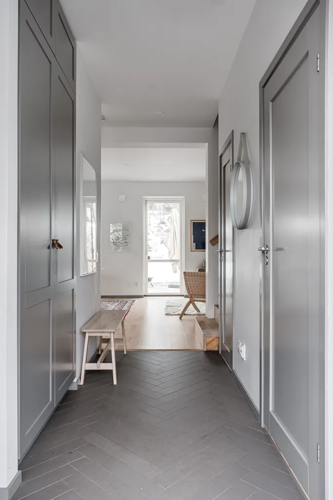 Entrée - Modern Apartment with Terraces in Lindbacken