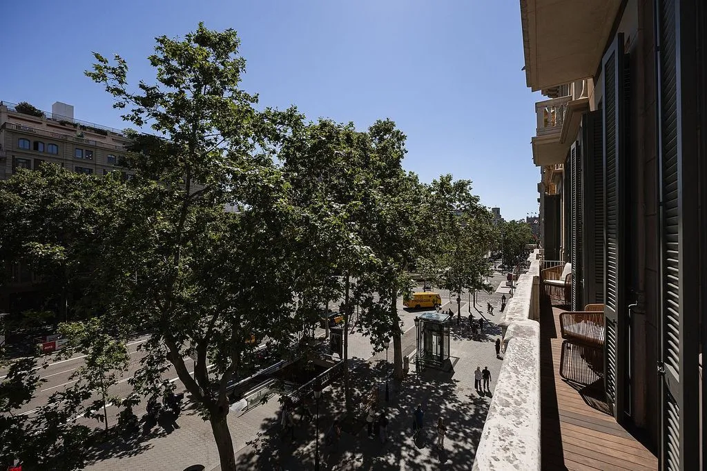 Balcone - Furnished Apartment with Terrace in La Dreta de l'Eixample