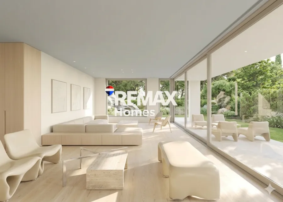 Séjour - Apartment with Private Garden in Philothei