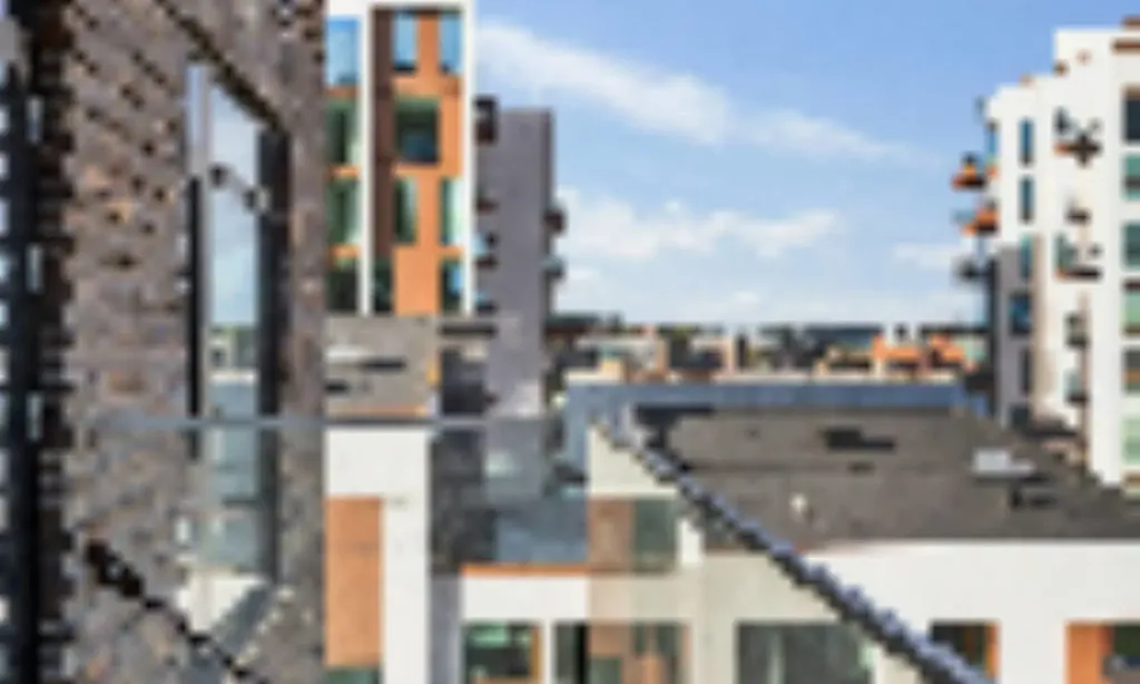 Balcon - Apartment with Limfjord View in Aalborg